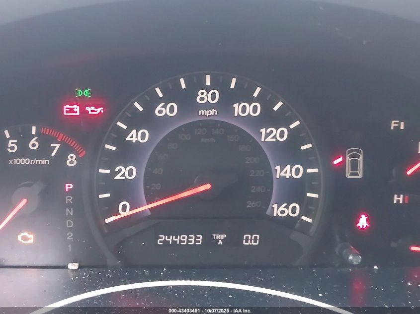 2005 Honda Odyssey Ex-L VIN: 5FNRL38725B013679 Lot: 43403451