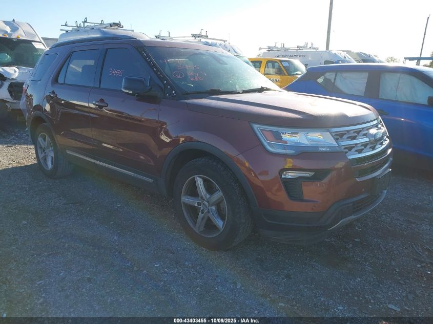 2018 Ford Explorer Xlt VIN: 1FM5K7D88JGC29426 Lot: 43403455