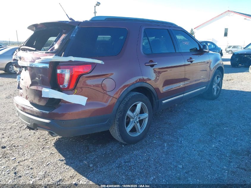 2018 Ford Explorer Xlt VIN: 1FM5K7D88JGC29426 Lot: 43403455