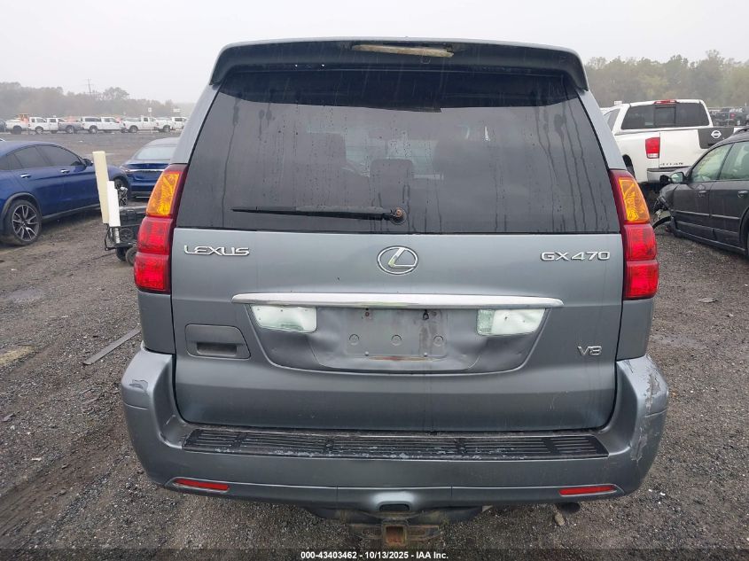 2004 Lexus Gx 470 VIN: JTJBT20X040030112 Lot: 43403462