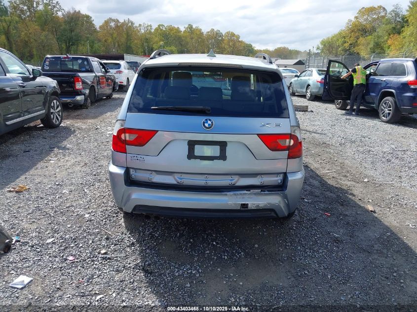 2006 BMW X3 3.0I VIN: WBXPA93446WG81290 Lot: 43403468