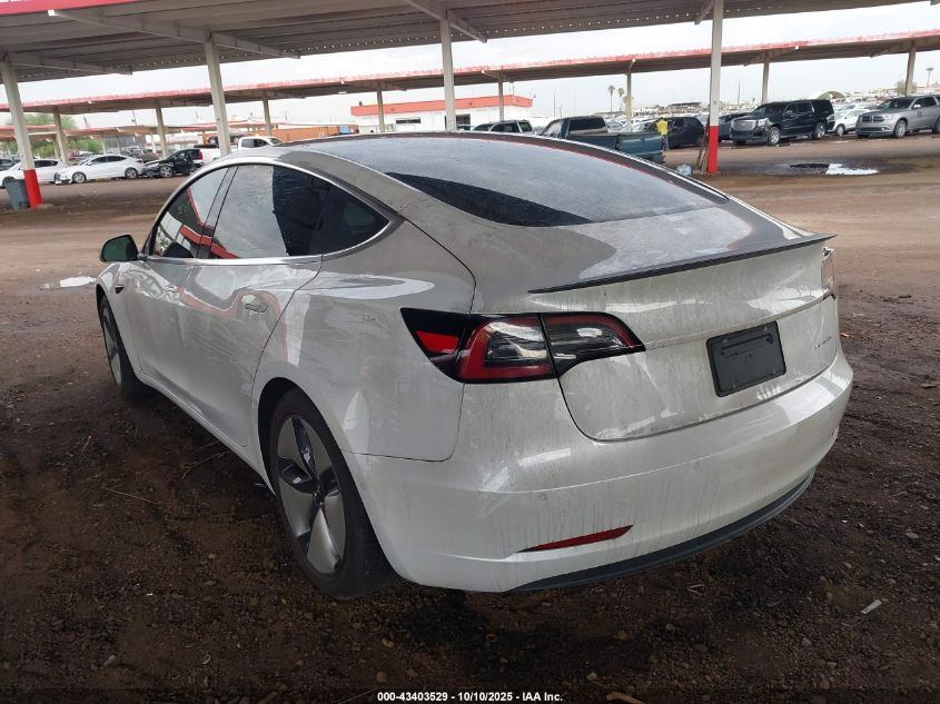 2020 Tesla Model 3 Long Range Dual Motor All-Wheel Drive VIN: 5YJ3E1EB1LF712697 Lot: 43403529