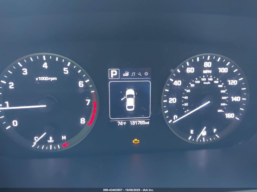 2017 Hyundai Sonata VIN: 5NPE24AF3HH577002 Lot: 43403557