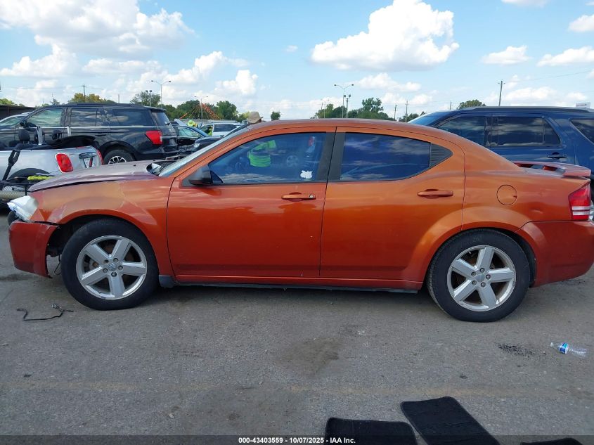 2008 Dodge Avenger Sxt VIN: 1B3LC56R08N155347 Lot: 43403559