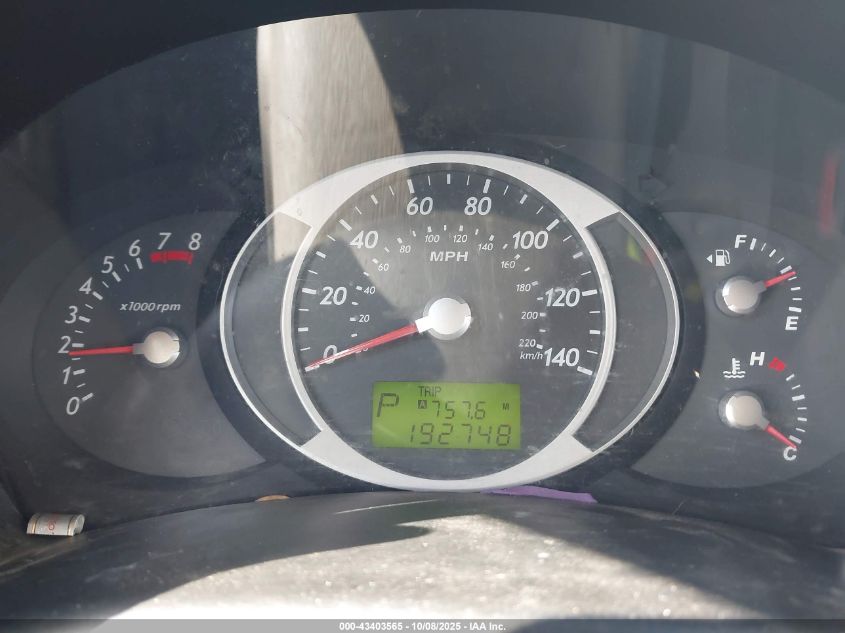 2007 Hyundai Tucson Limited/Se VIN: KM8JN12D07U582465 Lot: 43403565
