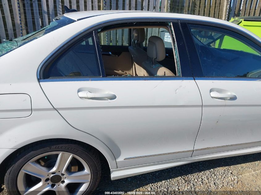 2010 Mercedes-Benz C 300 Luxury 4Matic/Sport 4Matic VIN: WDDGF8BBXAR116903 Lot: 43403592