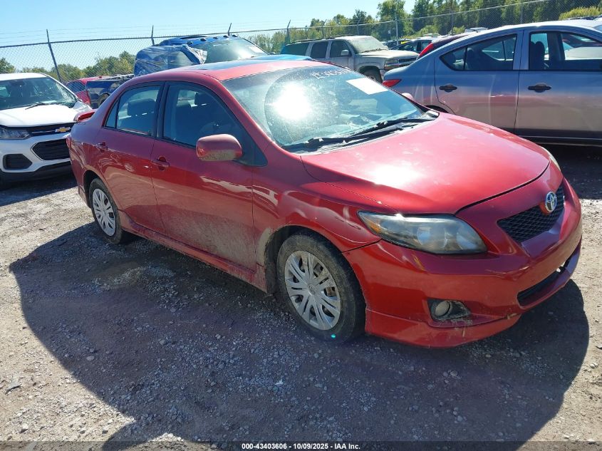 2009 Toyota Corolla S VIN: 2T1BU40E19C076832 Lot: 43403606