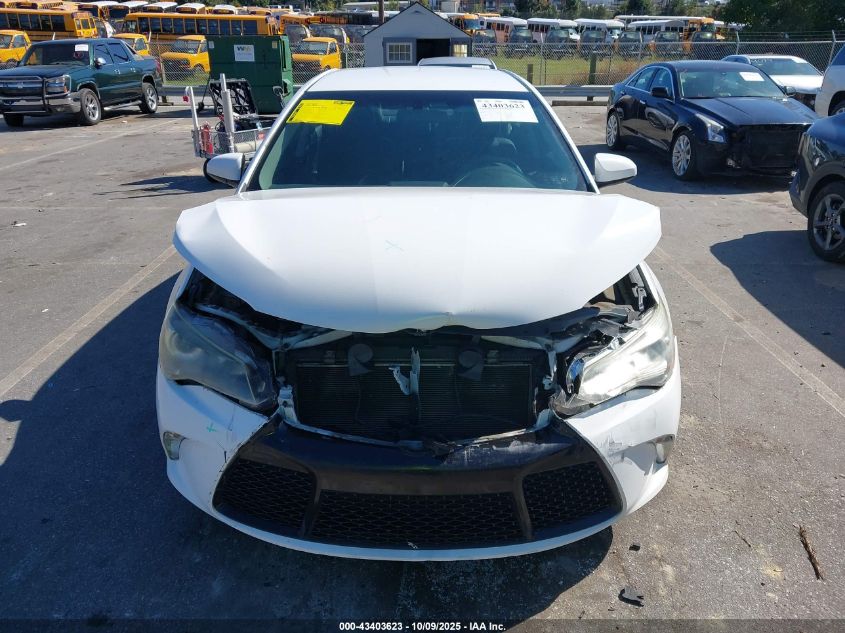 2016 Toyota Camry Se VIN: 4T1BF1FK5GU123961 Lot: 43403623