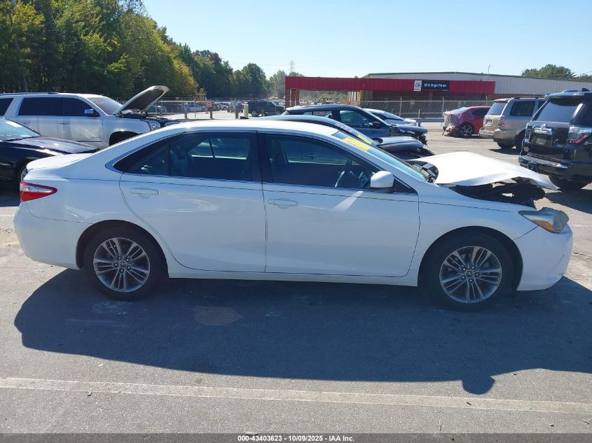 2016 Toyota Camry Se VIN: 4T1BF1FK5GU123961 Lot: 43403623