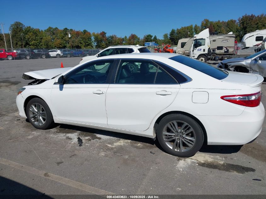 2016 Toyota Camry Se VIN: 4T1BF1FK5GU123961 Lot: 43403623