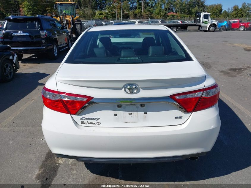 2016 Toyota Camry Se VIN: 4T1BF1FK5GU123961 Lot: 43403623