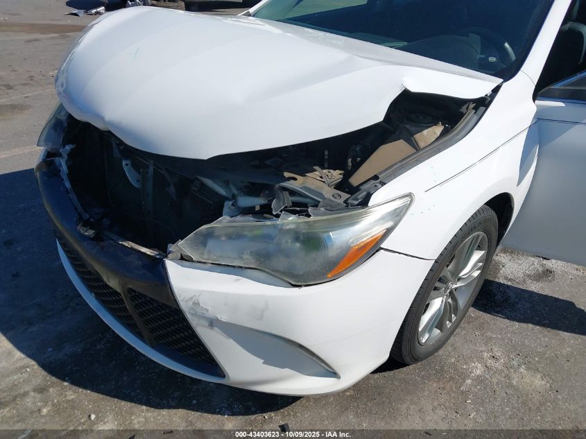 2016 Toyota Camry Se VIN: 4T1BF1FK5GU123961 Lot: 43403623