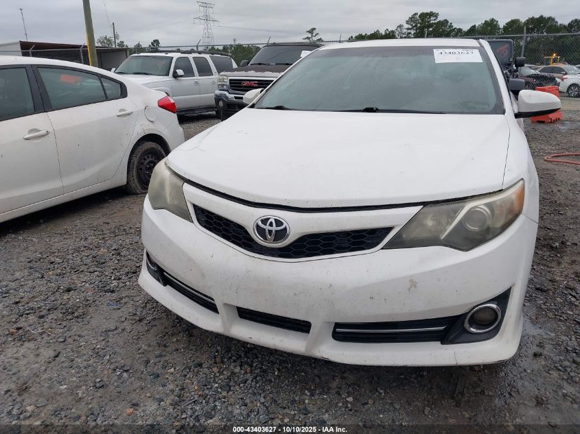 2012 Toyota Camry Se VIN: 4T1BF1FK3CU107591 Lot: 43403627