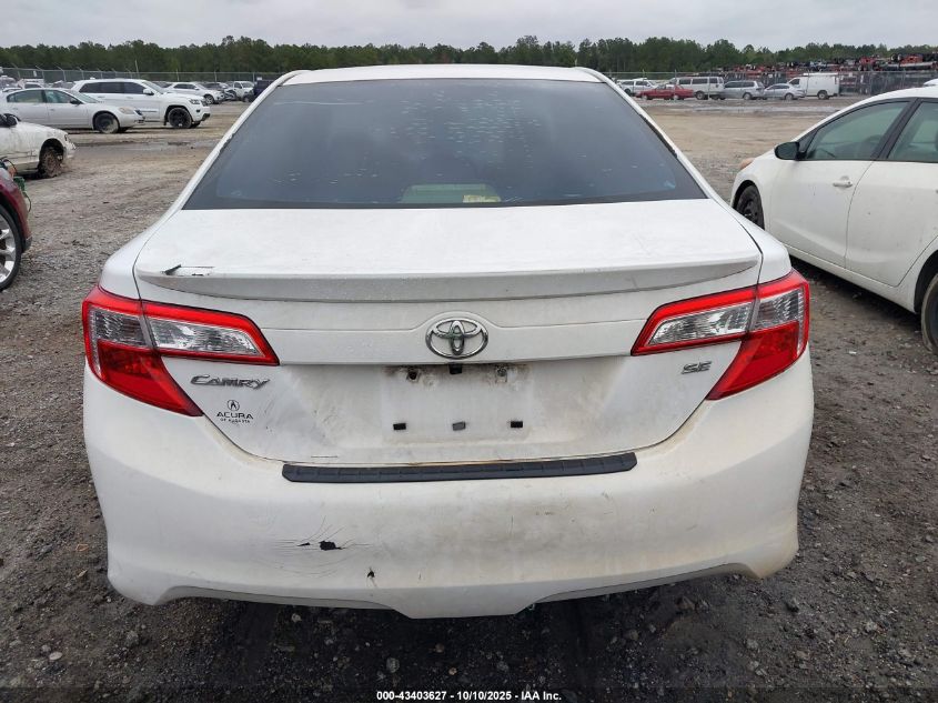 2012 Toyota Camry Se VIN: 4T1BF1FK3CU107591 Lot: 43403627