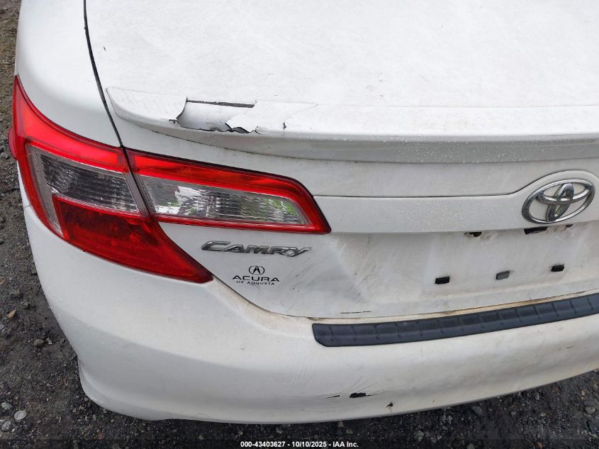 2012 Toyota Camry Se VIN: 4T1BF1FK3CU107591 Lot: 43403627