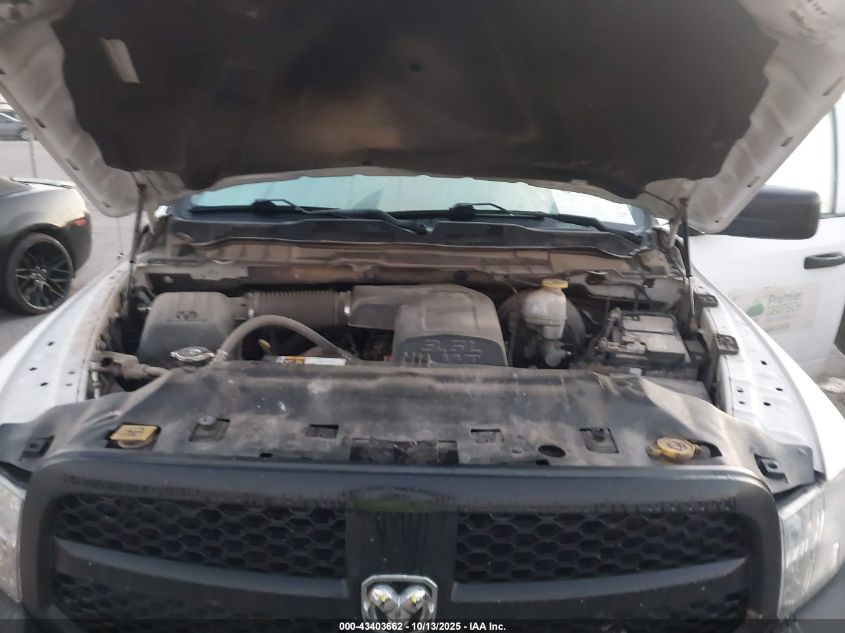 2018 Ram 1500 Tradesman 4X4 6'4 Box VIN: 1C6RR7FG9JS331747 Lot: 43403662