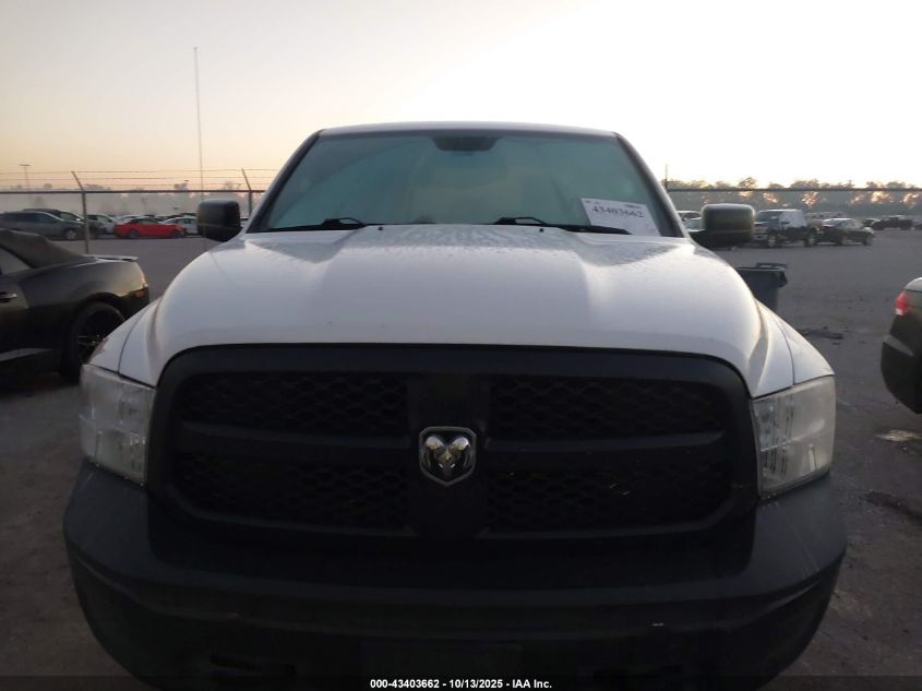 2018 Ram 1500 Tradesman 4X4 6'4 Box VIN: 1C6RR7FG9JS331747 Lot: 43403662