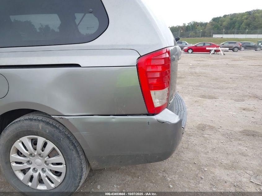 2011 Kia Sedona Lx VIN: KNDMG4C76B6371287 Lot: 43403664