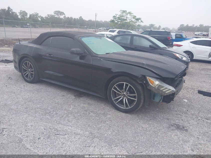 2015 Ford Mustang Ecoboost Premium VIN: 1FATP8UH2F5377230 Lot: 43403672