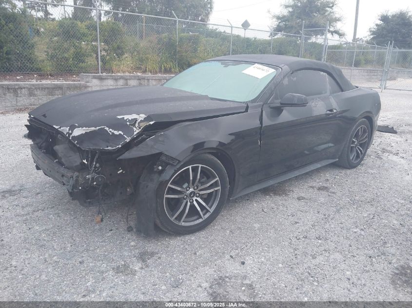 2015 Ford Mustang Ecoboost Premium VIN: 1FATP8UH2F5377230 Lot: 43403672