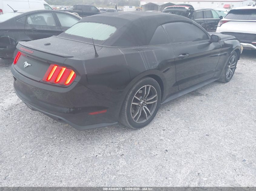 2015 Ford Mustang Ecoboost Premium VIN: 1FATP8UH2F5377230 Lot: 43403672