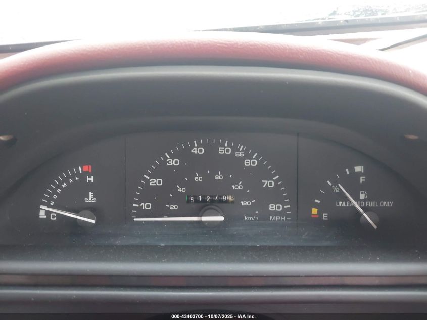 1991 Ford Tempo Gl VIN: 2FAPP36X1MB199652 Lot: 43403700