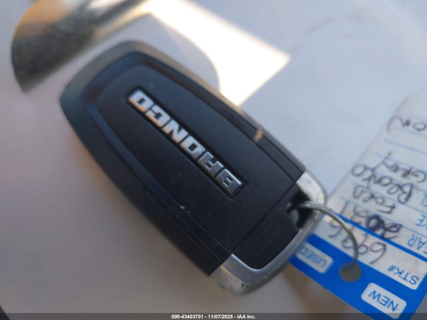 2021 Ford Bronco Sport Big Bend VIN: 3FMCR9B66MRA59662 Lot: 43403701