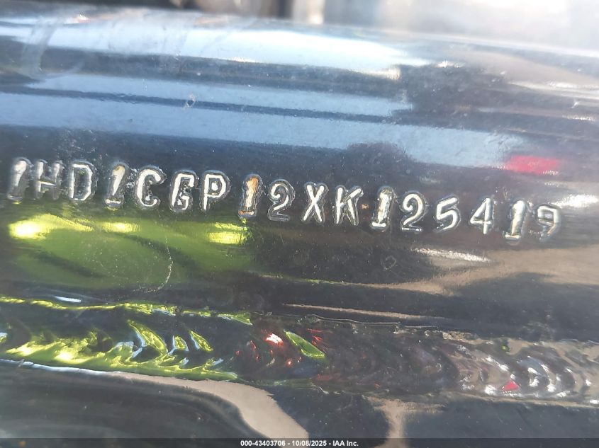 1999 Harley-Davidson Xl1200 C VIN: 1HD1CGP12XK125419 Lot: 43403706