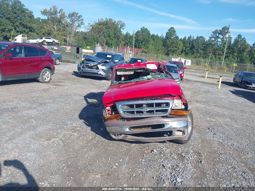 2000 Ford Ranger Xl/Xlt VIN: 1FTYR14V3YTA72325 Lot: 43403714