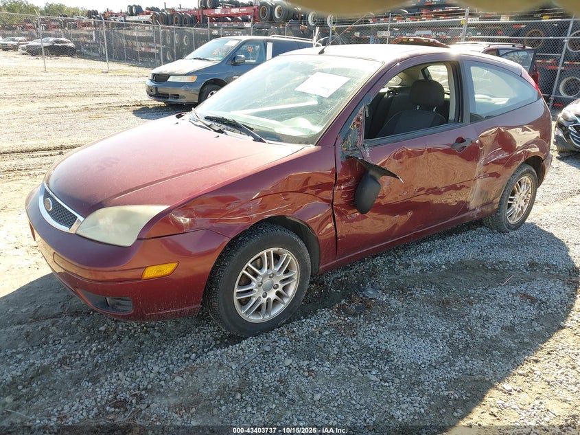 1FAHP31N17W191001 2007 FORD FOCUS photo no. 2