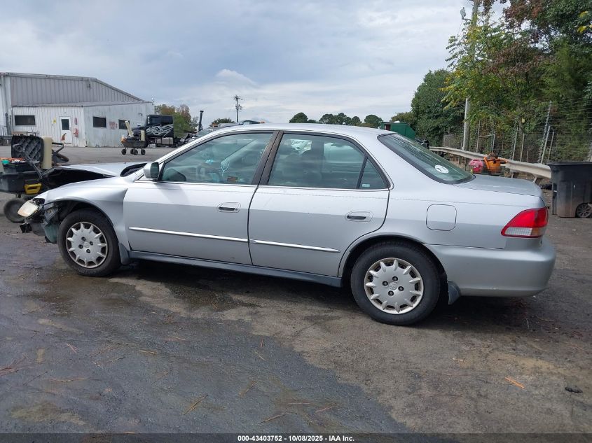 2002 Honda Accord 2.3 Lx VIN: 1HGCG56482A159802 Lot: 43403752