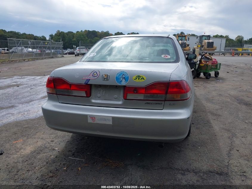 2002 Honda Accord 2.3 Lx VIN: 1HGCG56482A159802 Lot: 43403752