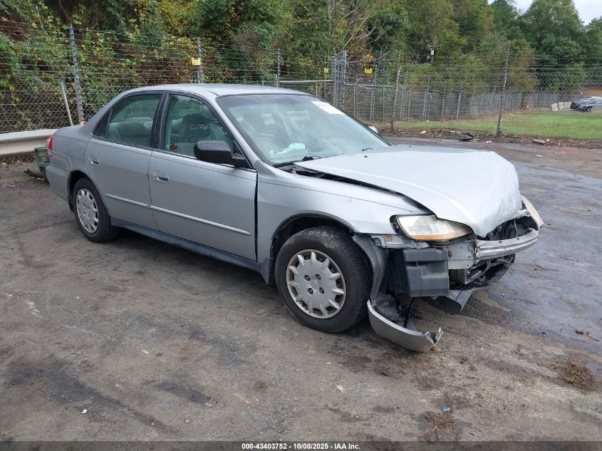 2002 Honda Accord 2.3 Lx VIN: 1HGCG56482A159802 Lot: 43403752