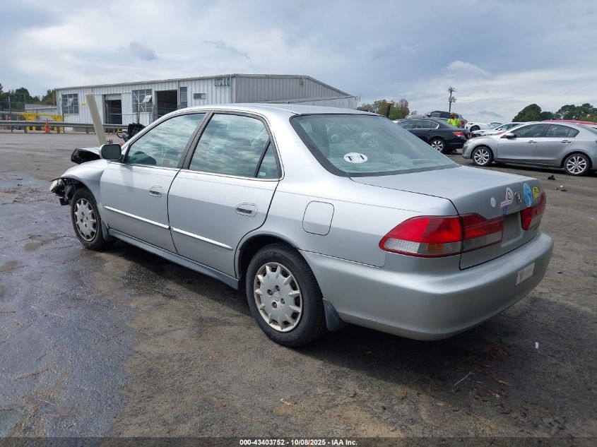 2002 Honda Accord 2.3 Lx VIN: 1HGCG56482A159802 Lot: 43403752