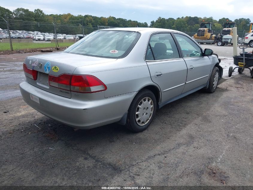 2002 Honda Accord 2.3 Lx VIN: 1HGCG56482A159802 Lot: 43403752