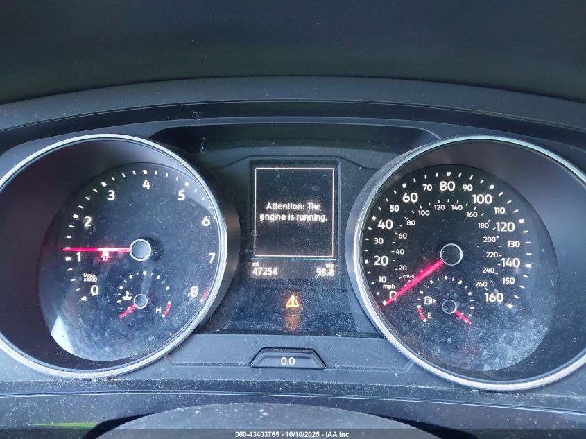 2020 Volkswagen Tiguan 2.0T Se/2.0T Se R-Line Black/2.0T Sel VIN: 3VV2B7AX5LM141804 Lot: 43403765