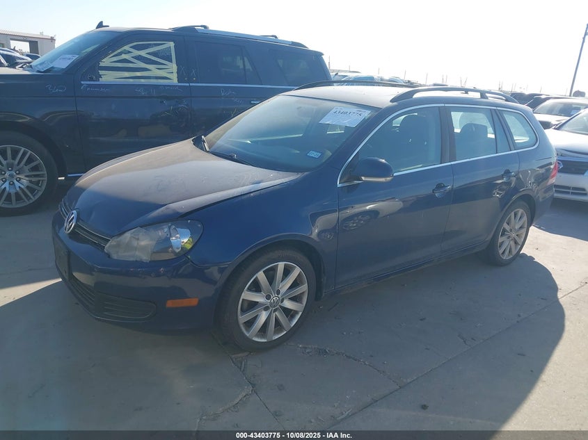 2014 VOLKSWAGEN JETTA SPORTWAGEN 2.0L TDI 3VWPL7AJ5EM625663