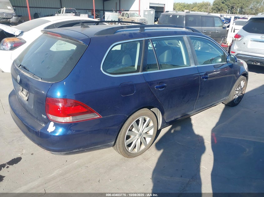 2014 VOLKSWAGEN JETTA SPORTWAGEN 2.0L TDI 3VWPL7AJ5EM625663