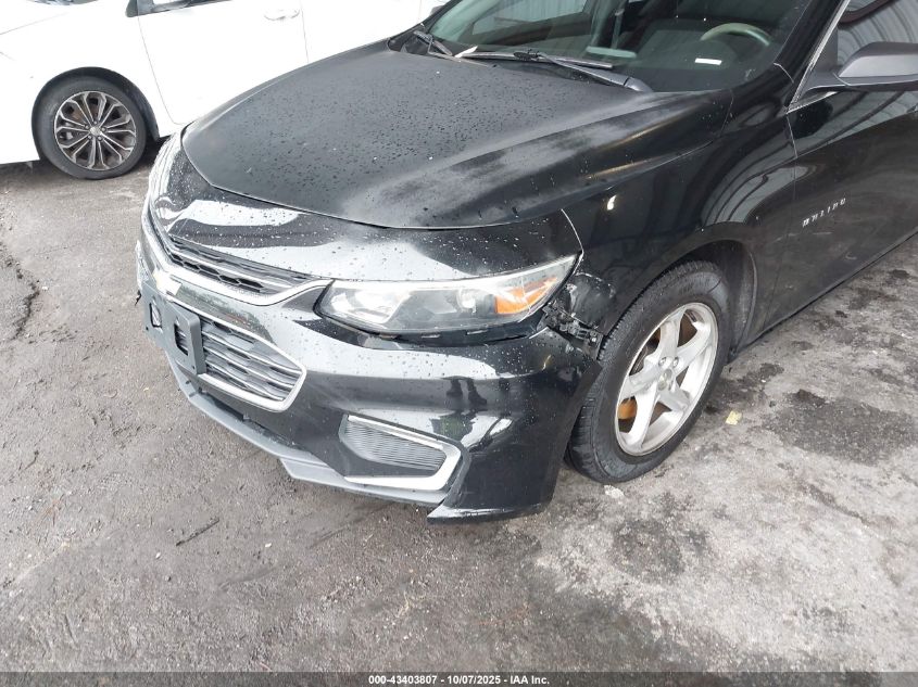 2016 Chevrolet Malibu Ls VIN: 1G1ZB5ST8GF292258 Lot: 43403807