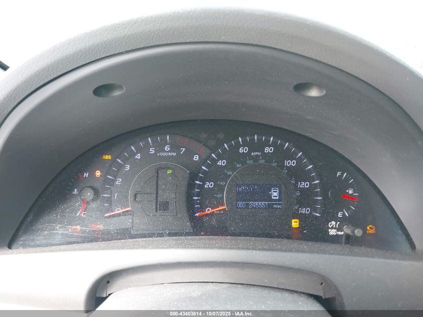 2010 Toyota Camry Xle VIN: 4T1BF3EK0AU578222 Lot: 43403814