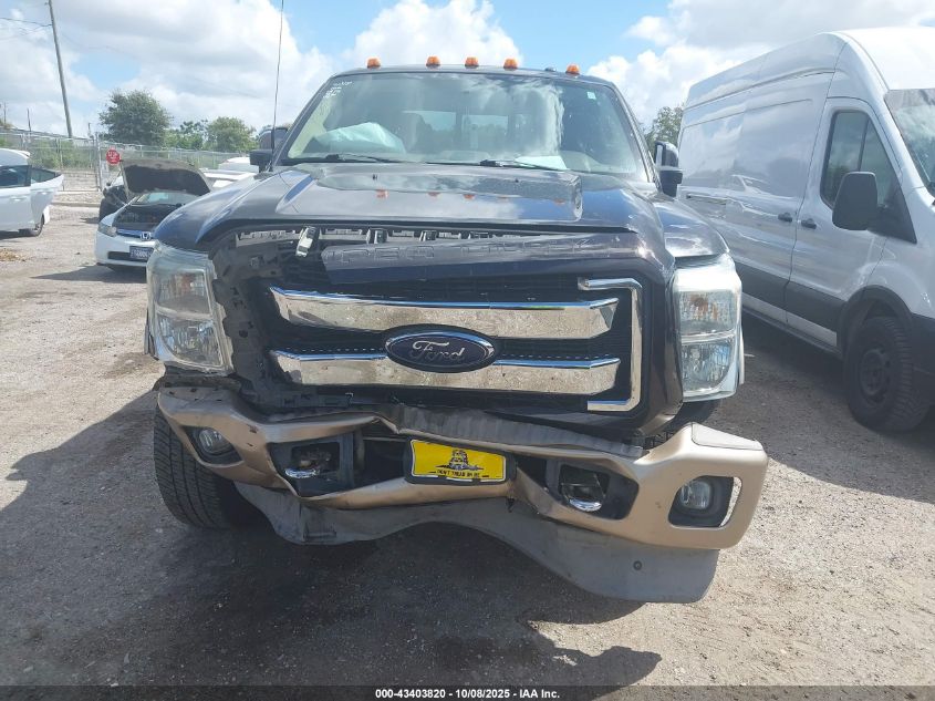 2013 Ford F-350 Lariat VIN: 1FT8W3BTXDEB83930 Lot: 43403820