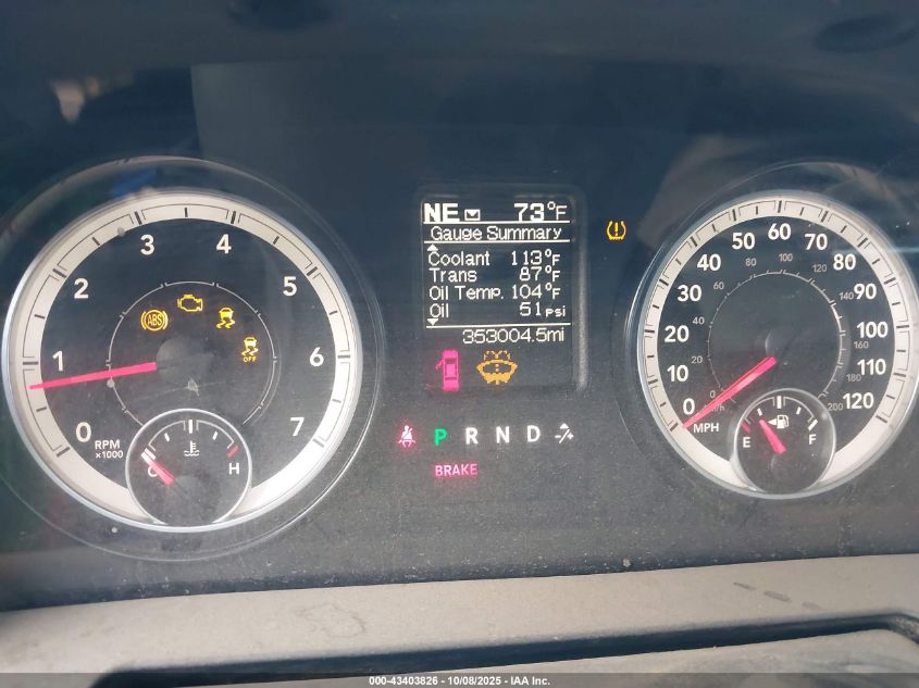 2015 Ram 1500 Big Horn VIN: 1C6RR6GT0FS714411 Lot: 43403826