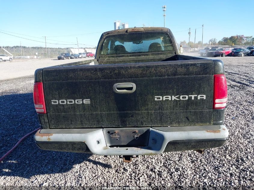 2004 Dodge Dakota Sport VIN: 1D7HG32N04S618492 Lot: 43403831