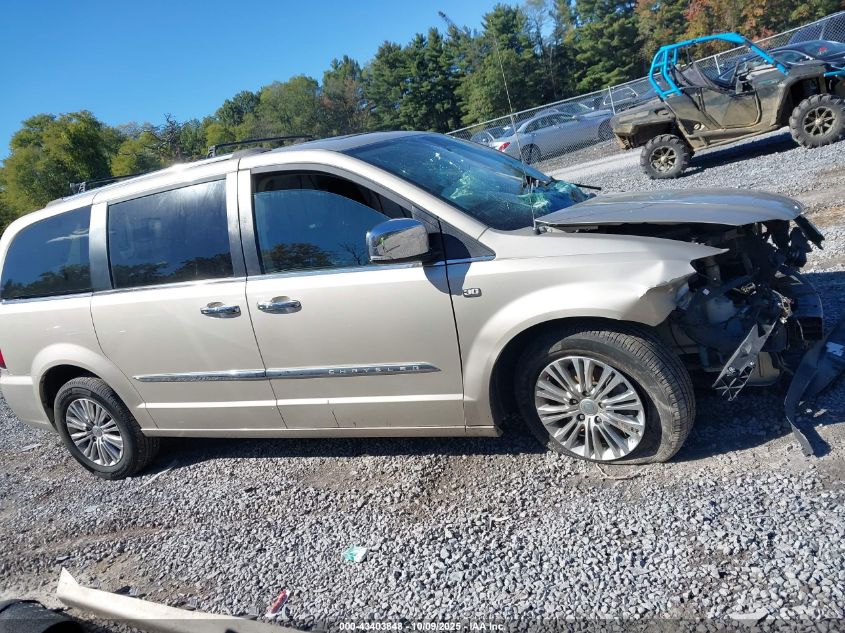 2014 Chrysler Town & Country Touring-L 30Th Anniversary VIN: 2C4RC1CG5ER367177 Lot: 43403848