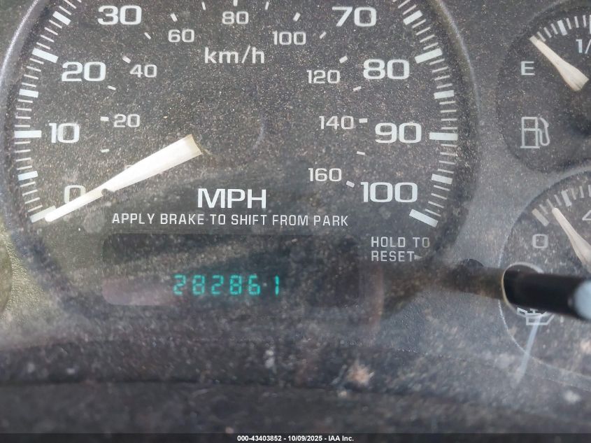 2002 Chevrolet Avalanche 1500 VIN: 3GNEK13T72G187156 Lot: 43403852