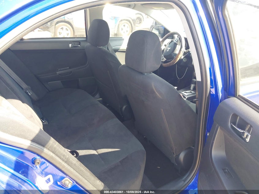 2008 Mitsubishi Lancer Gts VIN: JA3AU86U38U037077 Lot: 43403861