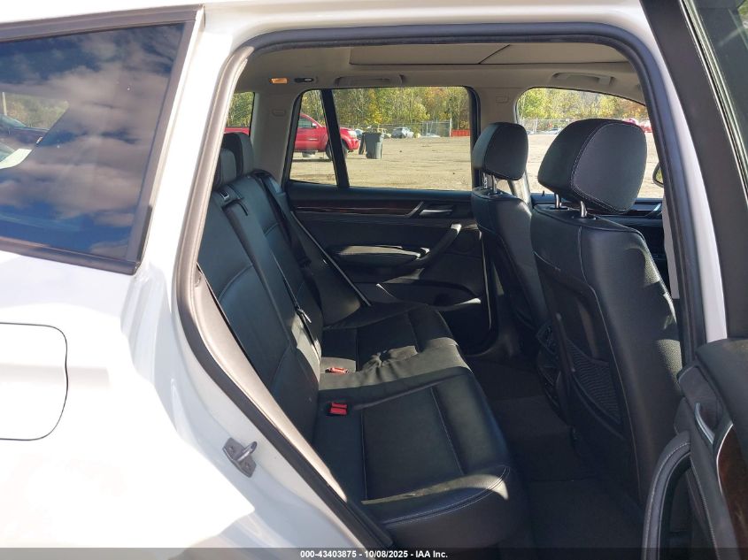 2016 BMW X3 xDrive28I VIN: 5UXWX9C55G0D91255 Lot: 43403875