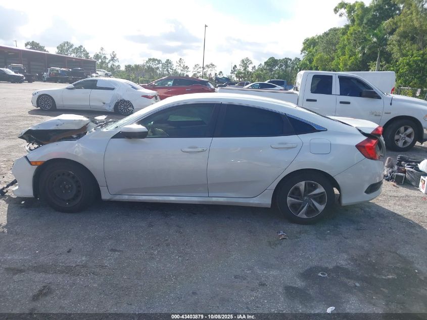 2019 Honda Civic Lx VIN: 19XFC2F69KE040547 Lot: 43403879