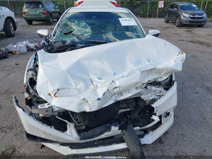 2019 Honda Civic Lx VIN: 19XFC2F69KE040547 Lot: 43403879