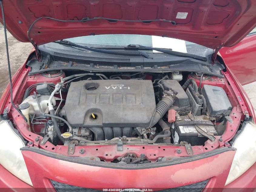 2009 Toyota Corolla Xle VIN: JTDBL40E199043421 Lot: 43403881